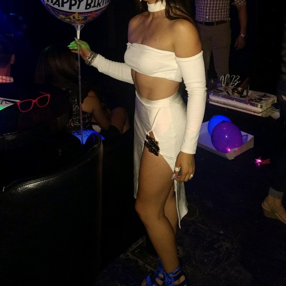 Top and skirt set